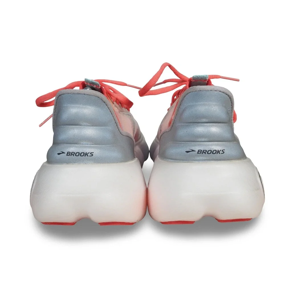 Brooks Aurora-BL Performance Running Shoes Womens 9.5 White Coral 1203541B068